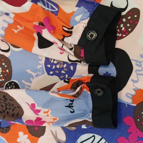 Kate Spade Skirt The Rules Grafitti Food Dress Girl's 10 - Picture 12 of 14